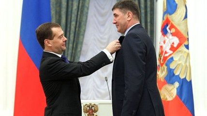 Дмитро Медведєв та Олександр Кожевніков