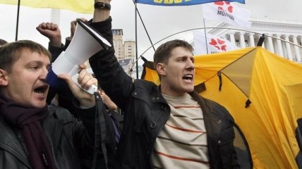В Житомире прошла акция в защиту украинского языка