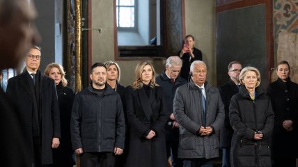 На свежих фото видно, что Владимир и Елена Зеленские разного роста