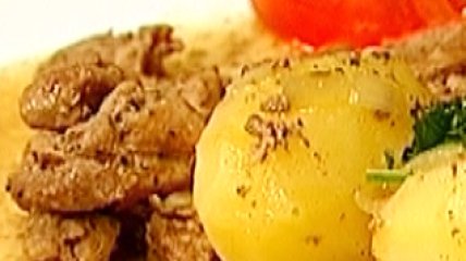 Свинина, тушеная в пиве