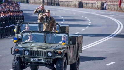 На параде в Киеве будет 200 единиц военной техники 