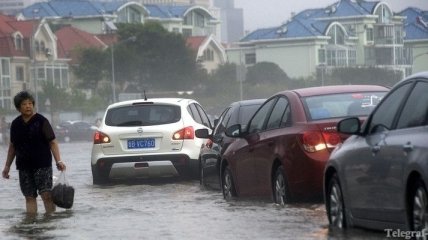 Наводнение в Китае, пострадало свыше 790 тысяч человек