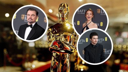 Леонардо Ді Капріо, Емма Стоун, Тімоті Шаламе