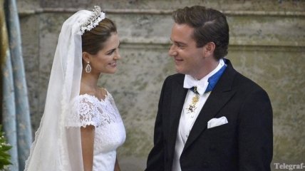 Состоялась церемония бракосочетания шведской принцессы Мадлен
