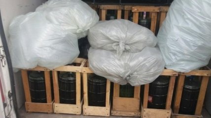 На Донеччине пограничники изъяли более тонны алкогольных напитков