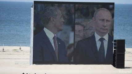 Обама не выдержал взгляд Путина (Видео)