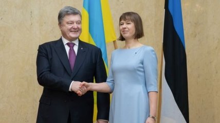 Президенты Украины и Эстонии обсудили программу Восточного партнерства