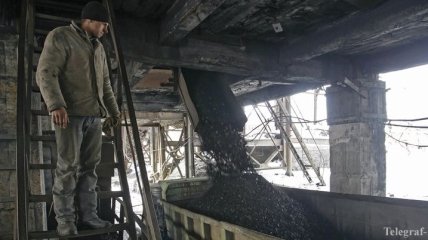 Украина значительно снизила добычу угля