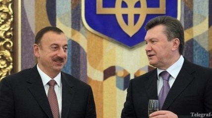 Янукович в Баку встретился с президентом Азербайджана