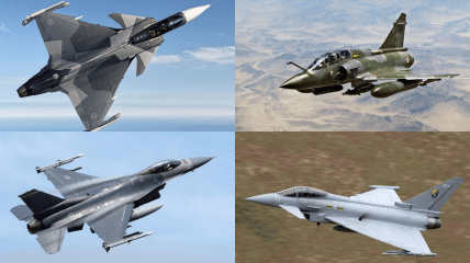 Про літаки F-16, JAS-39 Gripen та Mirage 2000-5 українці вже неодноразово чули