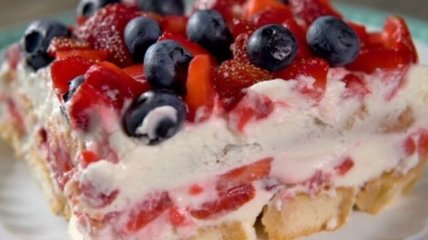 Ягідний літній десерт без яєць та випічки