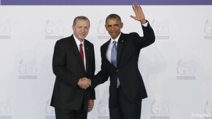 Обама и Эрдоган обсудили сбитый Су-24
