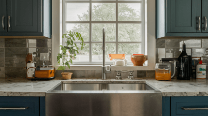 Раковина з нержавійки вимагає правильного догляду (зображення створено за допомогою ШІ)