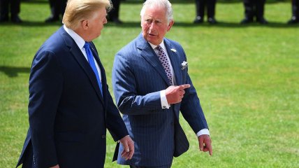 Дональд Трамп и король Чарльз III
