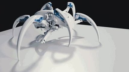 Создан робот-паук, способный трансформироваться в колесо (Видео) 