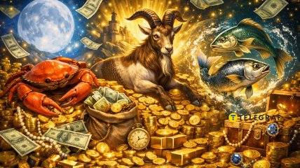 Рак, Козоріг і Риби — знаки Зодіаку