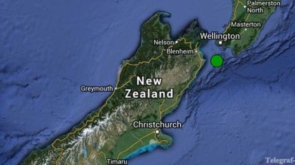 Новая Зеландия пережила сегодня 2 землетрясения