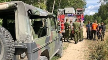 В Эстонии горел армейский полигон