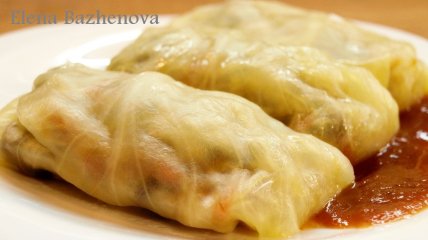 Постные голубцы - видео рецепт