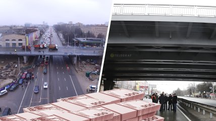 Путепровод отремонтировали, развязка в процессе. Фото Коллаж "Телеграфа"