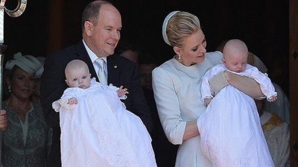 Князь Монако Альбер II и княгиня Шарлен рассказали о близнецах