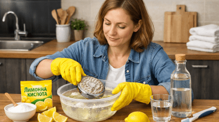 Эффективный лайфхак с лимоном для очистки лейки душа