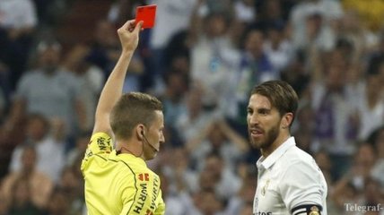 "Реал" намерен опротестовать удаление Рамоса в матче с "Барселоной"
