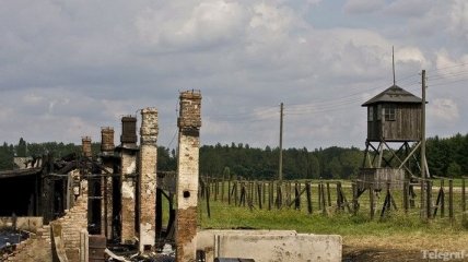 В Польше возмущены картиной, написанной пеплом с печей концлагеря 