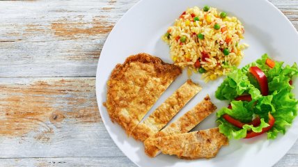 Відбивні з грибами та сиром