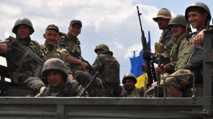 Боевики обстреливают бойцов Нацгвардии в Донецкой области
