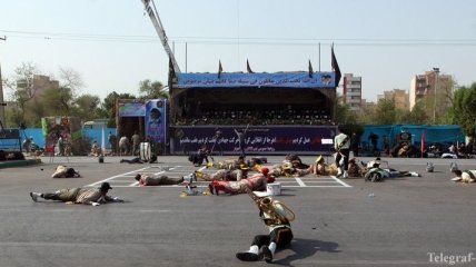 Теракт на военном параде в Иране 