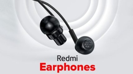 Xiaomi Redmi Earphones: компания презентовала новые проводные наушники