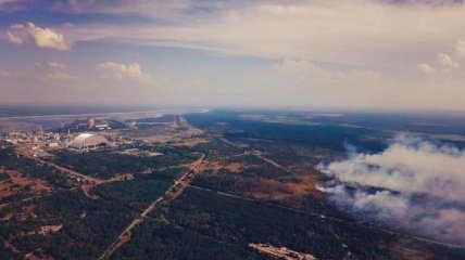 У Чорнобильській зоні гасять чотири лісові пожежі