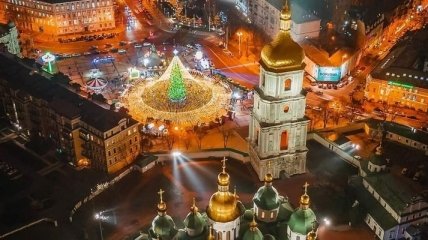 Украина - это Европа: впечатляющее фото рождественнского Киева вызвала бурное обсуждение в сети