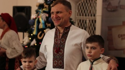 Олег Скрипка впервые показал детей (ФОТО)