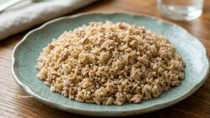 Плов с тунцом