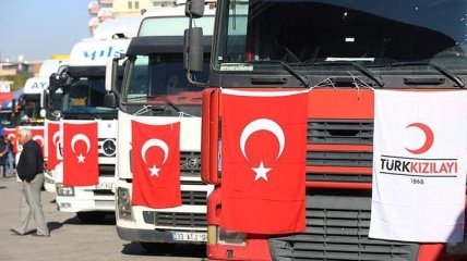 Турция направила гуманитарную помощь в Мосул