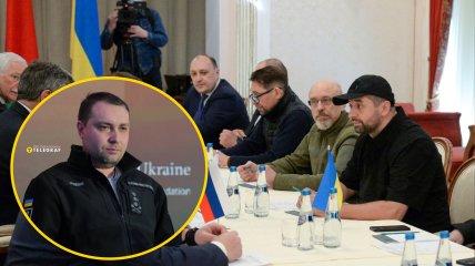 Кирило Буданов та учасники перших після початку великої війни переговорів між Києвом та Москвою