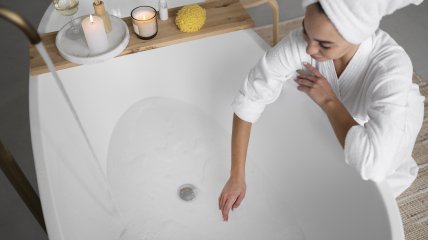 Принятие ванны приятно завершать запахом чистоты
