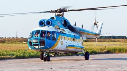 Под Краматорском обстреляли украинский военный вертолет