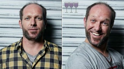 Вы будете смеяться: лица незнакомцев до и после выпитого алкоголя 