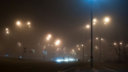 ГАИ предупреждает киевских водителей о дожде и тумане