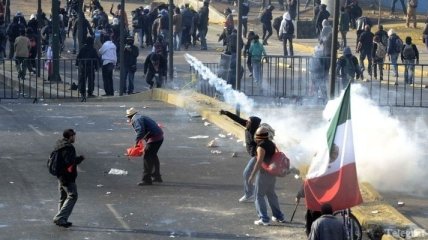 В день инаугурации президента в Мехико задержаны 65 человек
