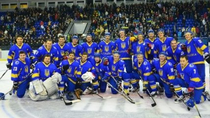 Украинская команда по хоккею готовится к битве