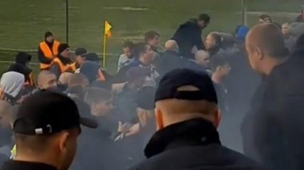 На Одесчине фанаты сорвали футбольный матч команд Первой лиги