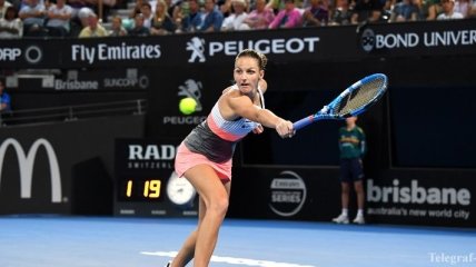 Плишкова стала соперницей Свитолиной в полуфинале турнира WTA в Брисбене