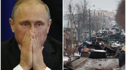 Кривавий диктатор заперечує свою причетність до геноциду українців в Бучі