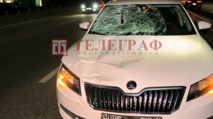 Пешехода от удара отбросило на 40 метров: в Киеве ночью произошла смертельная авария (эксклюзивные фото)