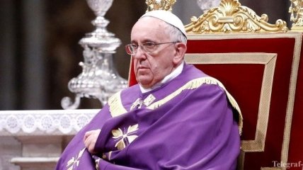 Папа Римский Франциск призвал молиться за мир в Украине
