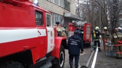 В Киеве произошел пожар в школе-интернате, пострадали двое детей